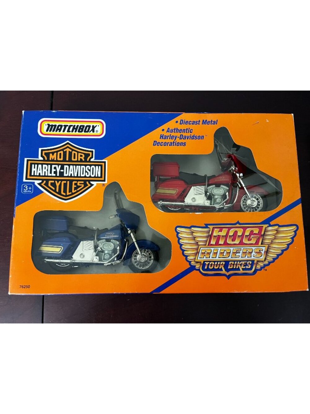 Vintage Diecast Matchbox 76250 Hog Riders Harley Davidson NIB HTF new